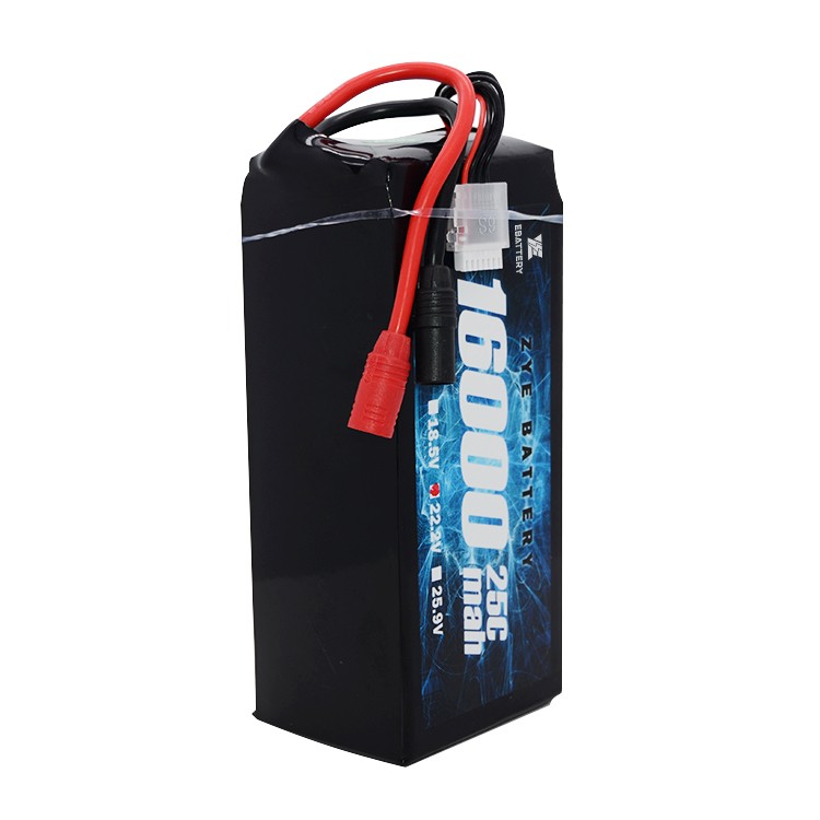25C 16000mah 22000mah بدون طيار حزمة بطارية Lipo