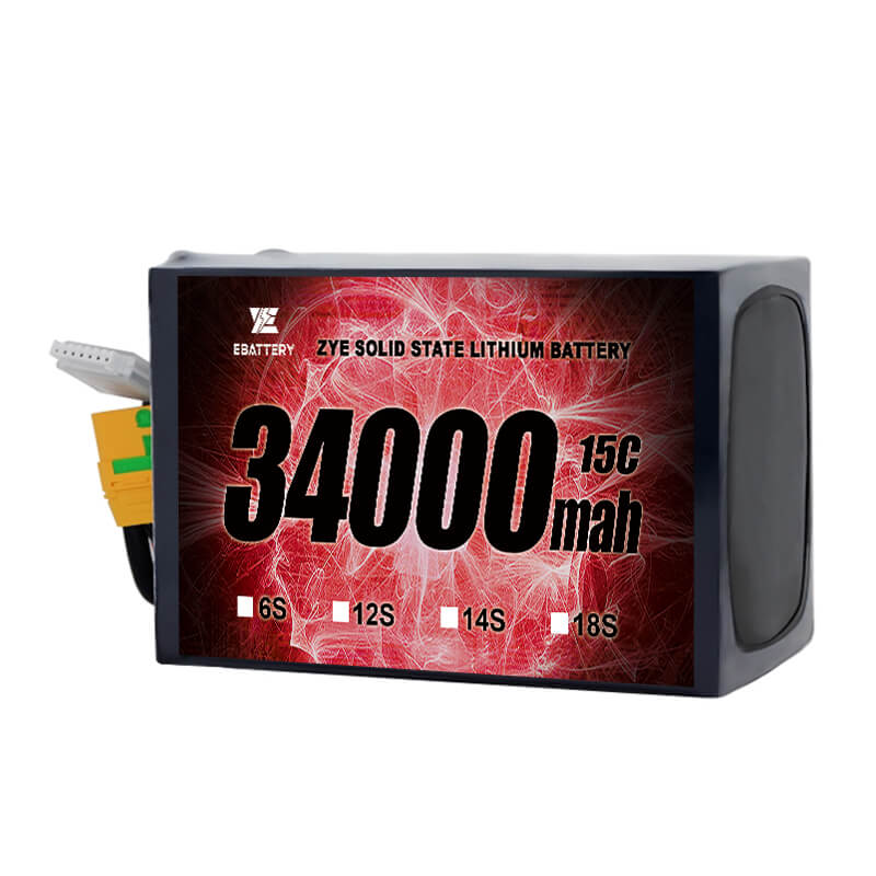 بطارية الحالة الصلبة LI HV 34000Mah 18S