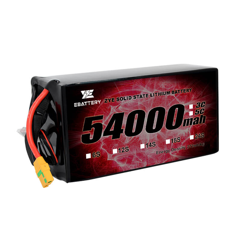 Li HV 54000mah 14s بطارية الحالة الصلبة